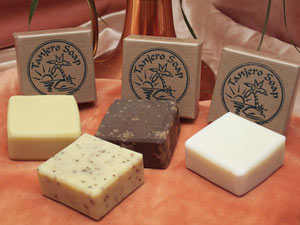 various soaps